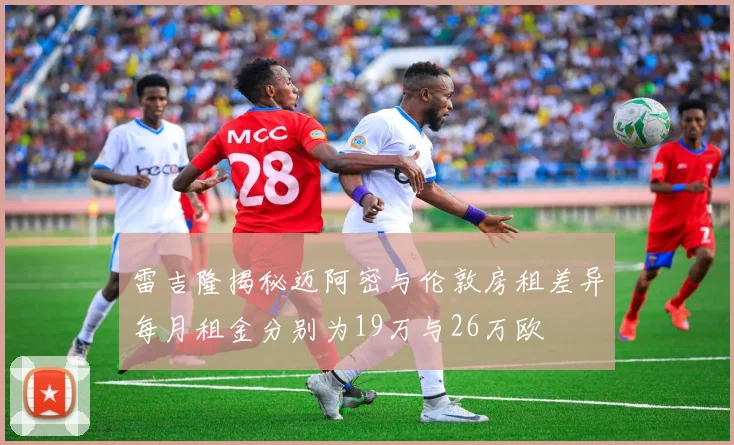 雷吉隆揭秘迈阿密与伦敦房租差异每月租金分别为19万与26万欧